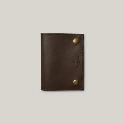 NIGEL CABOURN LEATHER PASSPORT COVER - TAN