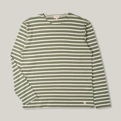 ARMOR LUX HERITAGE BRETON T-SHIRT L/S - MILITARY/NATURE