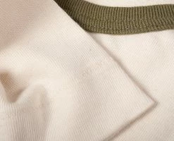 MERZ B SCHWANEN 215T RETRO SPORTS CREW NECK TEE - NATURE/ARMY -TANNER GOODS - shop April162020 CabournAcc Merz Yuk Mon 116 1024x1024@2x