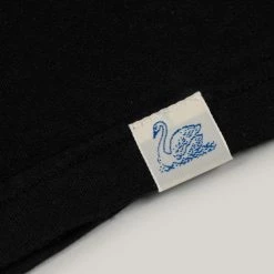 MERZ B SCHWANEN WOMEN'S RELAXED LONG SLEEVE CREW - DEEP BLACK -TANNER GOODS - shop April162020 CabournAcc Merz Yuk Mon 210 1024x1024@2x