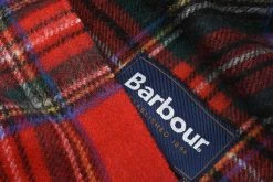 BARBOUR TEVIOT TARTAN SCARF - ROYAL -TANNER GOODS - shop BARBOURDETAILS 37 1024x1024@2x