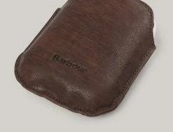 BARBOUR WAX HIP FLASK - DARK BROWN -TANNER GOODS - shop Barbour Acc 16 1024x1024@2x