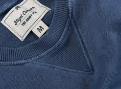 NIGEL CABOURN EMBROIDERED ARROW CREW - NAVY -TANNER GOODS - shop CHAMULA TSS CABOURN MARCH032021 LR 127 1024x1024@2x