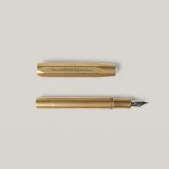KAWECO BRASS SPORT FOUNTAIN PEN - MEDIUM -TANNER GOODS - shop Dec142021 72 1024x1024@2x