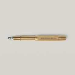 KAWECO BRASS SPORT FOUNTAIN PEN - MEDIUM