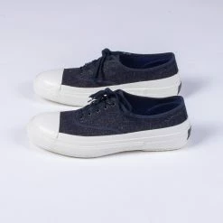 NIGEL CABOURN WOMAN DECK SHOES 40S MIX - INDIGO -TANNER GOODS - shop ExtrasandFlats 1 370 1 1024x1024@2x