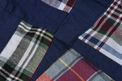 MONITALY MADRAS VACATION SHIRT - NAVY -TANNER GOODS - shop GOD AnonKnits Monitaly Tss leno Oct282021 95 1024x1024@2x