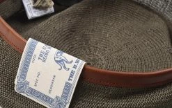 H.W. DOG & CO. LEATHER BERET 22SS - OLIVE -TANNER GOODS - shop H.W.Dog Telegram May2022 71 1024x1024@2x