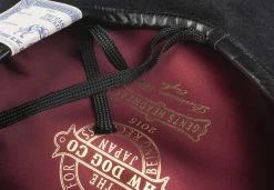 H.W. DOG & CO. LEATHER BERET - BLACK -TANNER GOODS - shop HWDog March032022 98 1024x1024@2x