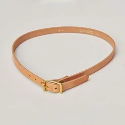 YUKETEN 3/4" 150 BUCKLE BELT - RUSSET -TANNER GOODS - shop Heffernan and Haire product 0342 1024x1024@2x