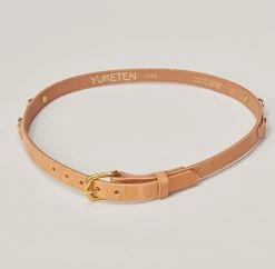 YUKETEN 3/4" PLAIN BIT BELT - RUSSET -TANNER GOODS - shop Heffernan and Haire product 0350 1024x1024@2x