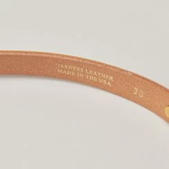 YUKETEN 3/4" PLAIN BIT BELT - RUSSET -TANNER GOODS - shop Heffernan and Haire product 0352 1024x1024@2x