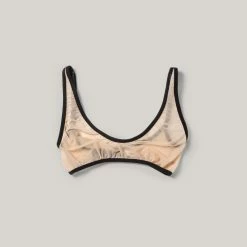 KYE INTIMATES IKEBANA BRA - BLACK + ECRU