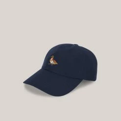 BARBOUR X NOAH SPORTS CAP - NAVY