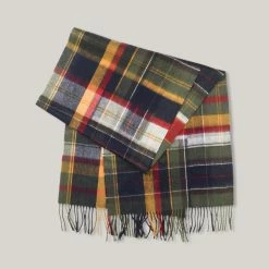 BARBOUR MIXED TARTAN SCARF CLASSIC