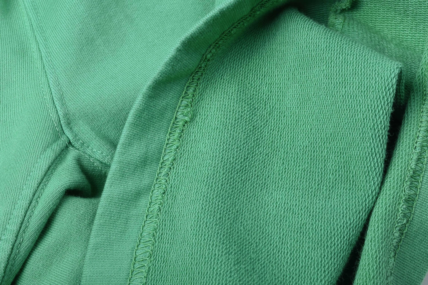 MONITALY FRENCH TERRY PLEATED SHORTS - GREEN 3 MONITALY FRENCH TERRY PLEATED SHORTS - GREEN - Image 3