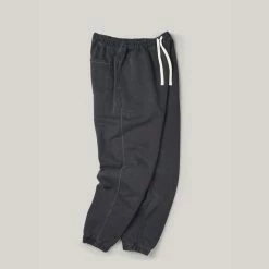 NIGEL CABOURN EMBROIDERED ARROW SWEAT PANT - BLACK -TANNER GOODS - shop NC ArmyGym SS22 March2022 6 1024x1024@2x