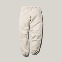 SNOW PEAK RECYCLED COTTON SWEAT PANTS - OATMEAL