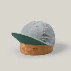 PAPA NUI BEACH HEAD CAP - SEA GREEN CHAMBRAY -TANNER GOODS - shop PapaCaps August2022 026 1024x1024@2x