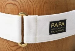 PAPA NUI FLEET RECREATION VISOR - OFF WHITE -TANNER GOODS - shop PapaCaps August2022 050 1024x1024@2x