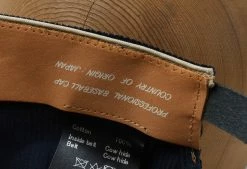 POTEN CORD AND VELVET CAP - NAVY -TANNER GOODS - shop PotenAW22 PPHH 5 1024x1024@2x