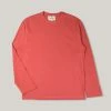 NIGEL CABOURN J-4 ARROW L/S TEE - VINTAGE RED
