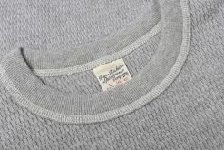 BUZZ RICKSON WAFFLE KNIT THERMAL - HEATHER GREY -TANNER GOODS - shop TOYOMarch302022 56 1024x1024@2x