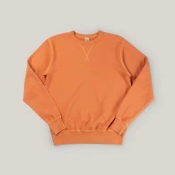 BUZZ RICKSON TRAINERS SWEAT - ORANGE