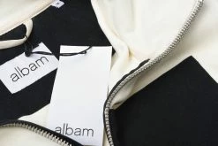 USED ALBAM SPORT FLEECE HALF ZIP SWEATSHIRT - WHITE -TANNER GOODS - shop U VDetails Sept20 2022 3 1024x1024@2x