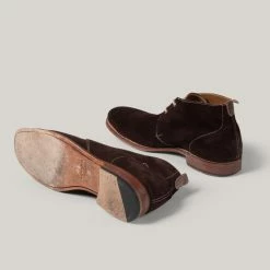 USED GRENSON BOOTS - CHOCOLATE SUEDE -TANNER GOODS - shop U V AUG202020 19 1024x1024@2x