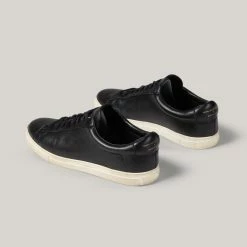 USED ZESPA ZSP4 SNEAKERS - BLACK LEATHER -TANNER GOODS - shop U V AUG202020 37 1024x1024@2x