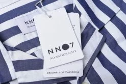 USED NN07 MIYAGI SHORT SLEEVED SHIRT SHIRT - BLUE STRIPE -TANNER GOODS - shop U V FEB242022 70 1024x1024@2x