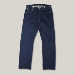 USED HELLER'S CAFE X WAREHOUSE CINCH BACK WORK DENIM - LOT?