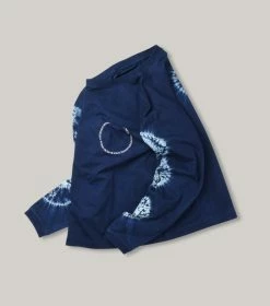 W'MENSWEAR SHIBORI YIN YANG TEE - INDIGO -TANNER GOODS - shop W menswear Kye ArmorLux Aug262020 9 1024x1024@2x
