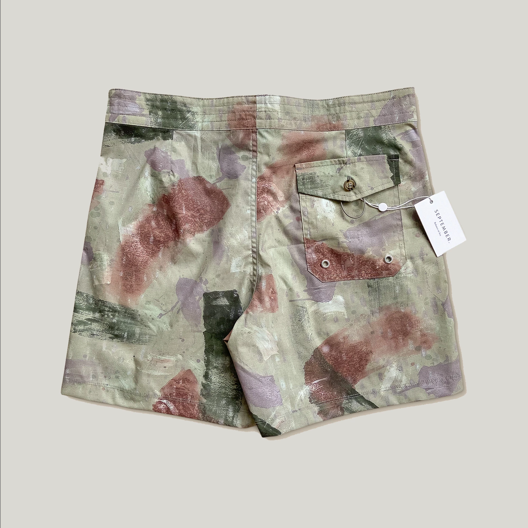 W'MENSWEAR X SEPTEMBER GREENOUGH BOARDSHORT - SEAFOAM GREEN 4 W'MENSWEAR X SEPTEMBER GREENOUGH BOARDSHORT - SEAFOAM GREEN - Image 4