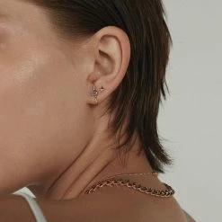 MEREWIF FALLING STAR STUDS -TANNER GOODS - shop merewif falling star gold 1 1024x1024@2x