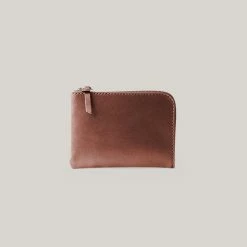 TANNER GOODS UNIVERSAL ZIP WALLET - COGNAC